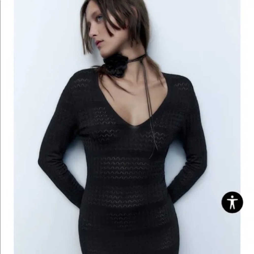 Zara Black Maxi Dress
